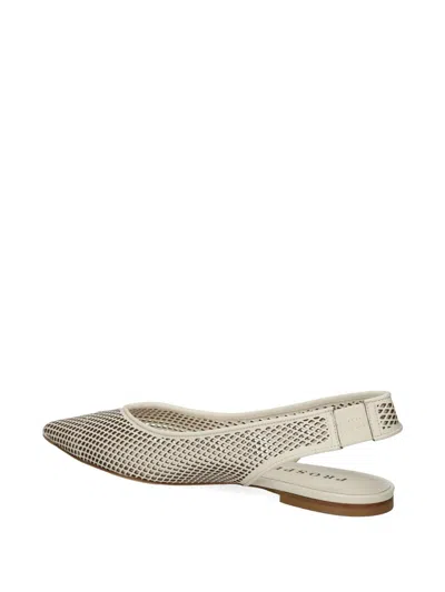Prosperine Mesh Slingback Flat Pumps In Multi
