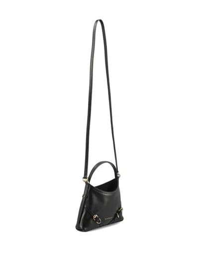 Givenchy Women Voyou Nano Bag In Polished Leather In Black
