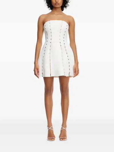 Acler Rossgreen Mini Dress In White