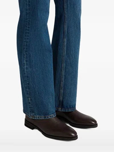 Bally Elasticated Panel Chelsea Boots In Brown