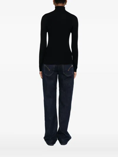 Apc Carmen Turtleneck Top In Black