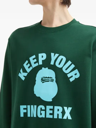 图案印花圆领卫衣