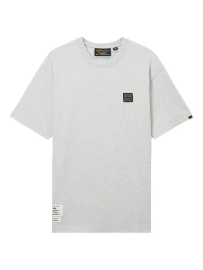 Alpha Industries Patch-pocket Tee In White