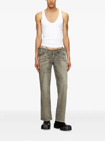 Diesel Regular Jeans D-im In Gray