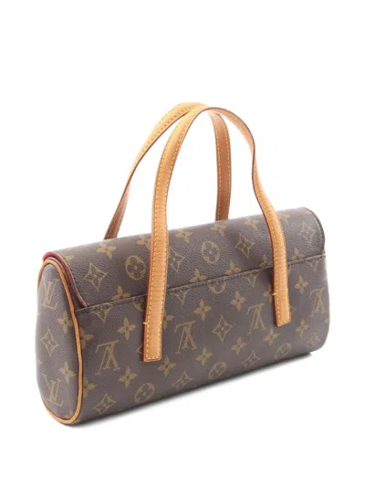 Pre-owned Louis Vuitton 2003 Sonatine Monogram-canvas Shoulder Bag In Brown