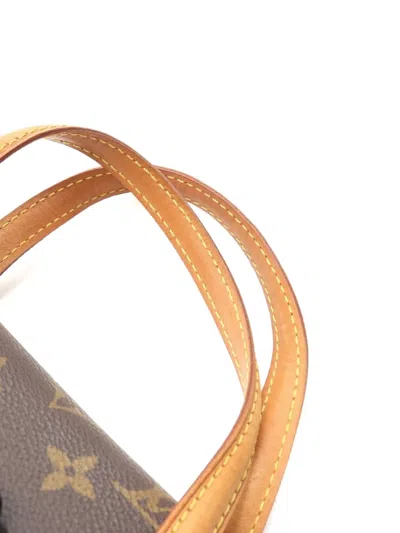 Pre-owned Louis Vuitton 2003 Sonatine Monogram-canvas Shoulder Bag In Brown