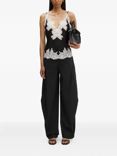 A.l.c Cargo-pocket Trousers In Black