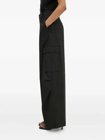 A.l.c Cargo-pocket Trousers In Black
