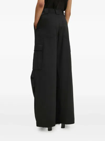 A.l.c Cargo-pocket Trousers In Black