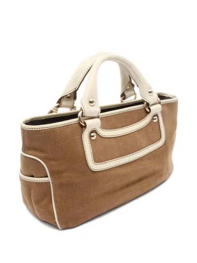 Pre-owned Celine 00s Boogie Handbag In Brown