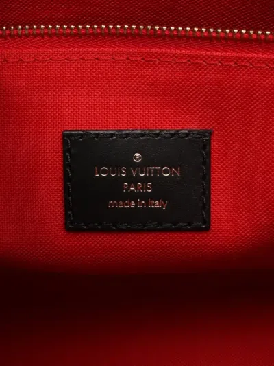 Pre-owned Louis Vuitton 2010s On The Go Pm Monogram-reverse Tote Bag In Brown