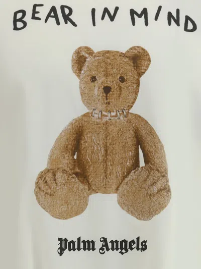 Palm Angels Men's Bear In White