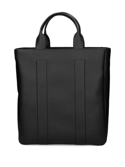 Tommy Hilfiger Logo-detail Tote Bag In Black