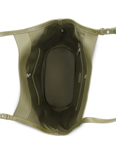 Kate Spade New York Deco Fine Grain Leather Tulip Tote In Green