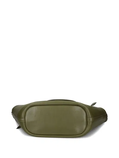 Kate Spade New York Deco Fine Grain Leather Tulip Tote In Green