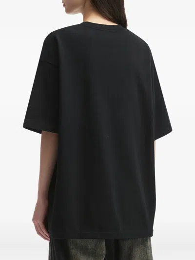 Y's Graphic-print T-shirt In Black