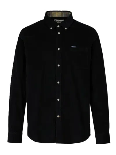 Barbour Corduroy Shirt In Black