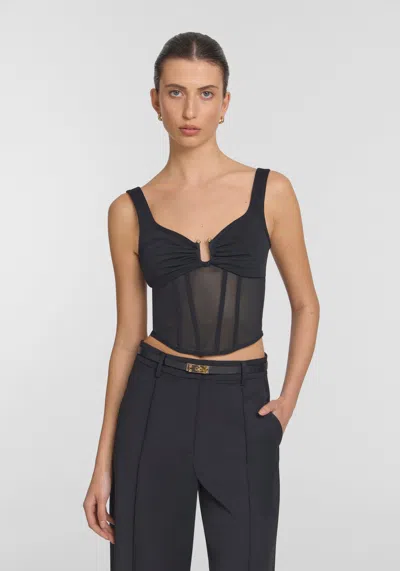 Viktoria & Woods Spellbound Bustier In Black