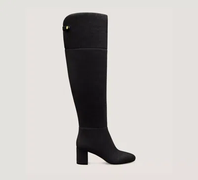 Stuart Weitzman Wynn Over-the-knee Boot 60 In Black