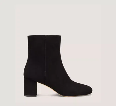 Stuart Weitzman Wynn Zip Bootie 60 In Black