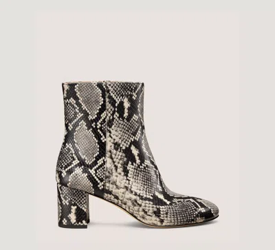 Stuart Weitzman Wynn Zip Bootie 60 In Animal Print
