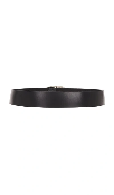 Favorite Daughter The Contour Leather Belt In Black