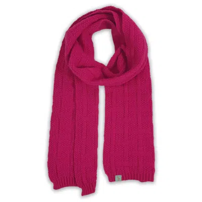 Otto & Spike Women's Pink / Purple Scarves - Basketcase - Grenadine Pink In Multi