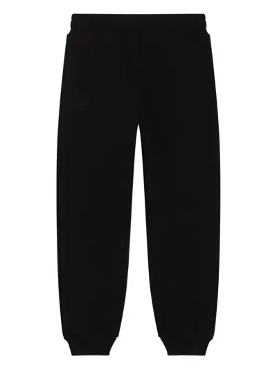 Dolce & Gabbana Logo-detail Track Pants In Black