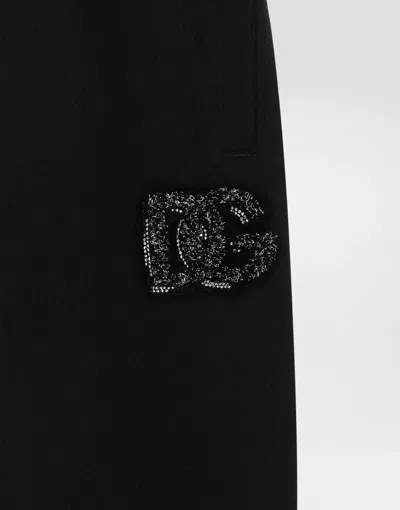Dolce & Gabbana Logo-detail Track Pants In Black