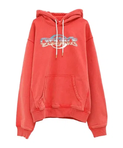 Casablanca 'chrome' Hoodie In Red