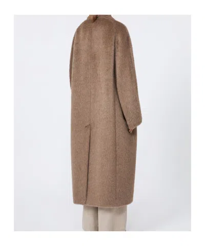 Max Mara Teddy Bear Coat In Brown