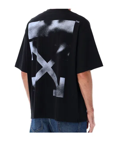 Off-white Off White Off White S.matthew Skate Logo Print T Shirt In Black