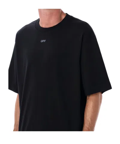 Off-white Off White Off White S.matthew Skate Logo Print T Shirt In Black