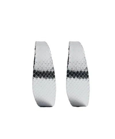 Dsquared2 Glamour Earrings In White