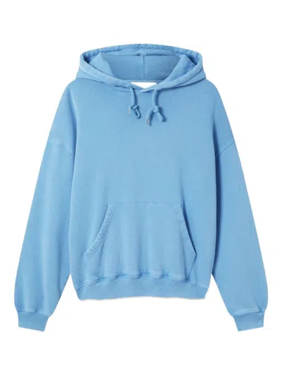 Axel Arigato Hoodie Cotton Printed Back In Blue
