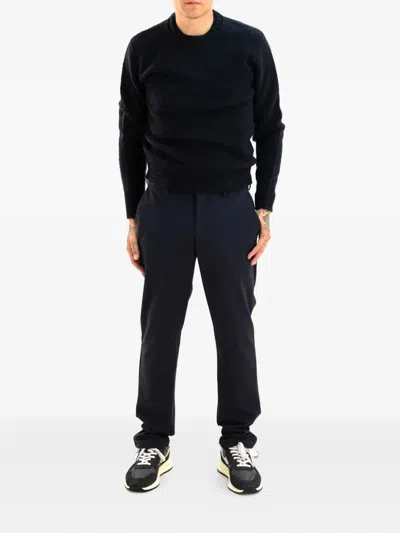 Drumohr Strukturierter Pullover In Blue