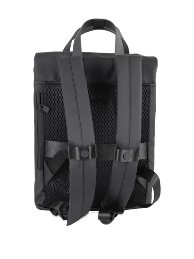 Rains Flap-closure Backpack In Gray