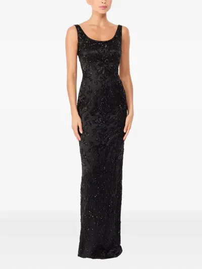 Jenny Packham Maxikleid Mit Perlen In Black