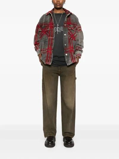 True Avenue Checked Button-fastening Jacket In Multi