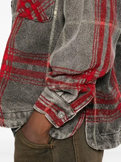 True Avenue Checked Button-fastening Jacket In Multi