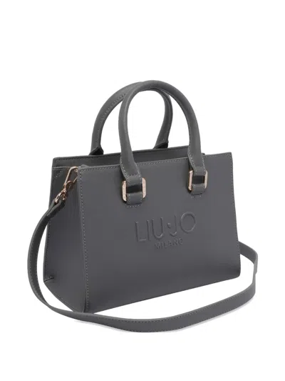 Liu •jo Versatile Tote Bag Featuring Dual Handles In Gray