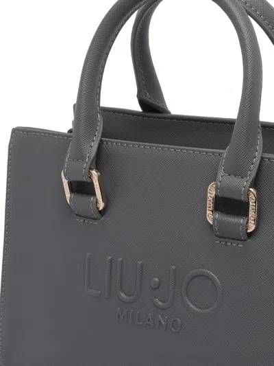 Liu •jo Versatile Tote Bag Featuring Dual Handles In Gray