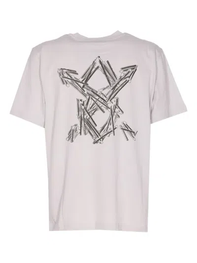 Daily Paper Matchstick Shield T-shirt In White