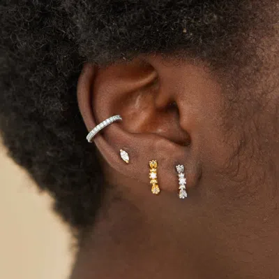 Astrid &amp; Miyu Navette Studs