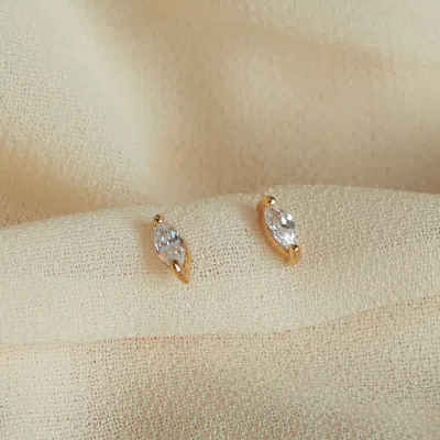 Astrid &amp; Miyu Navette Studs