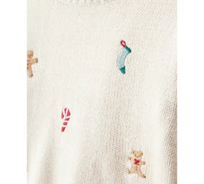 Carter's Baby Boys Printed Sweater And Pants, 2-piece Set In Neutral