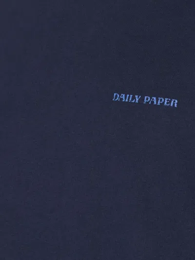Daily Paper Logo-print T-shirt In Blue