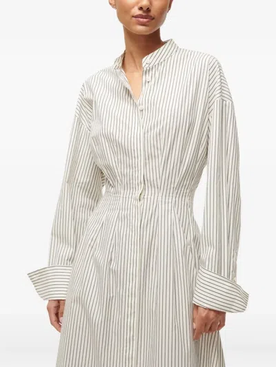 Staud Lorenza Dress In White