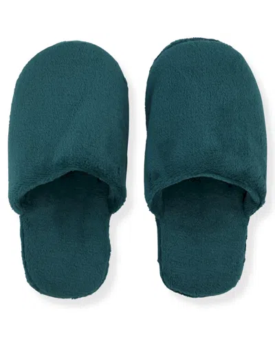 Max & Olivia Boys 6-18 2-piece Belted Robe And Slippers Set In Green