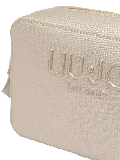 Liu •jo Versatile Shoulder Bag Adjustable Strap In Gold